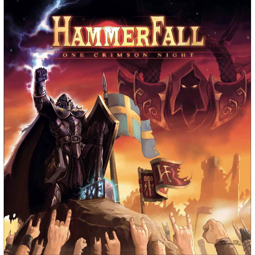Hammerfall One Crimson Night (live) (3lp) Vinyl - 3 LP Box Set Vinyl