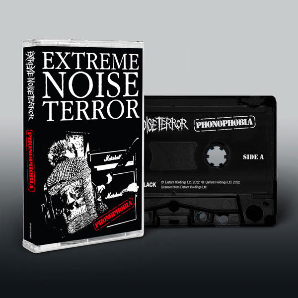 Extreme Noise Terror Phonophobia Music Cassette Cassette Tape