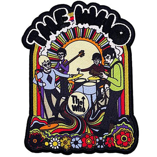 The Who Trippy Illustration Embroidered Patch