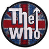 The Who Union Jack Logo Embroidered Patch