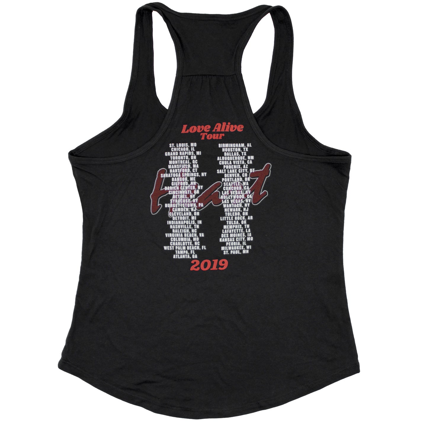 Love Alive Tour 2019 Womens Tank