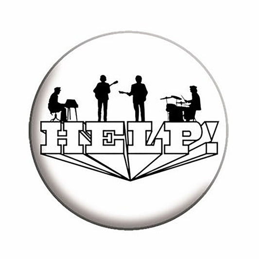 The Beatles Help! Button