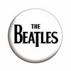 The Beatles Name Logo Button