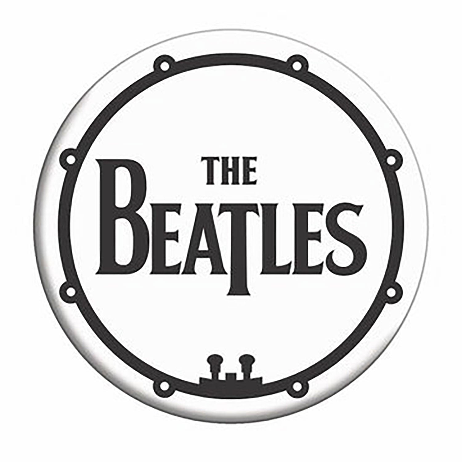 The Beatles Bass Drum Logo Magnet