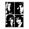 The Beatles Stencil Portraits Magnet