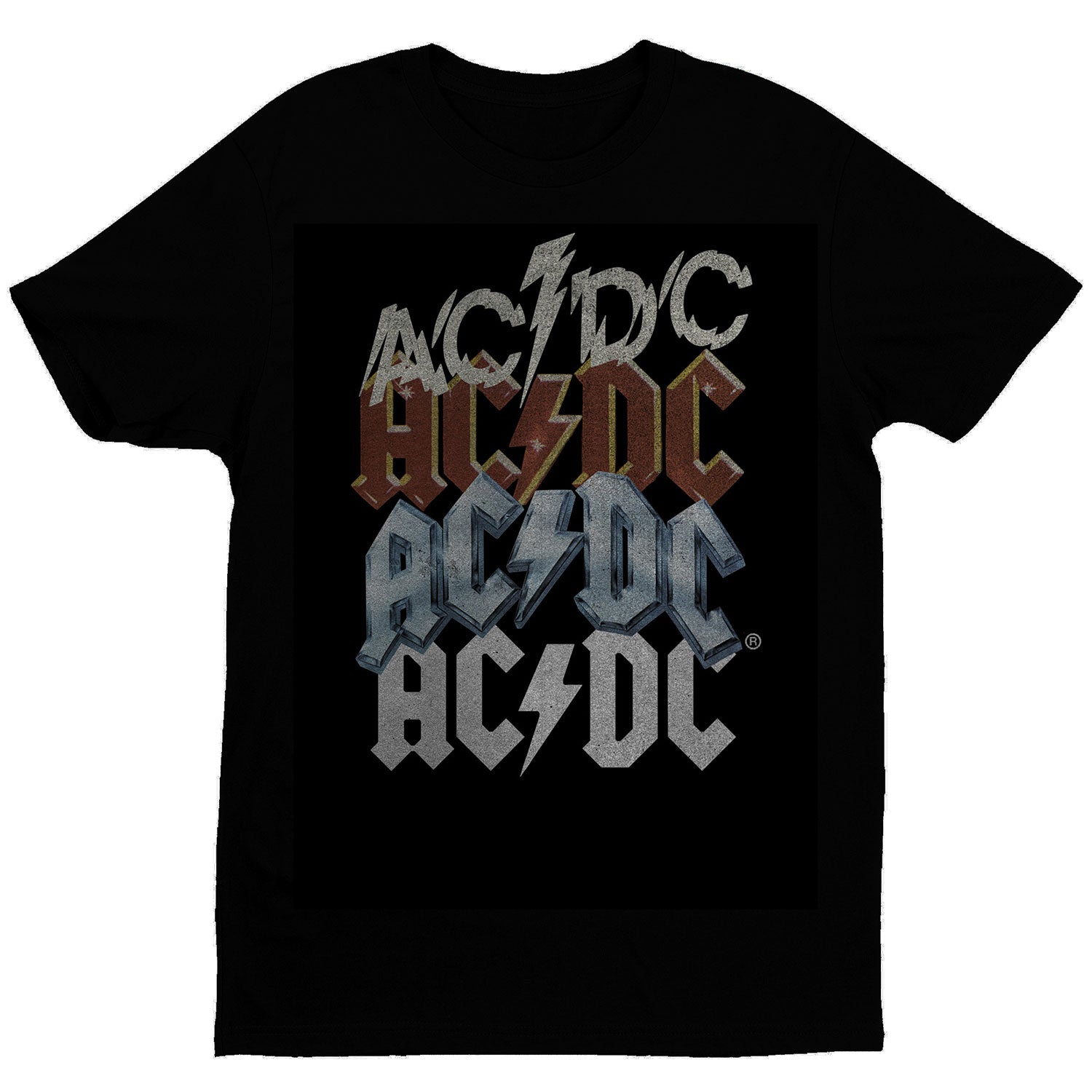 AC/DC Stacked Logo T-shirt
