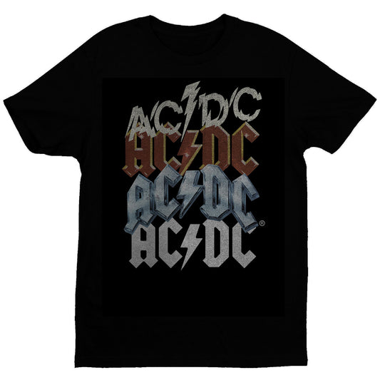 AC/DC AC/DC Stacked Logo T-shirt