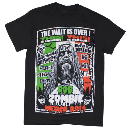 Rob Zombie Mexico 2014 T-shirt