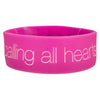 calling all hearts Rubber Bracelet