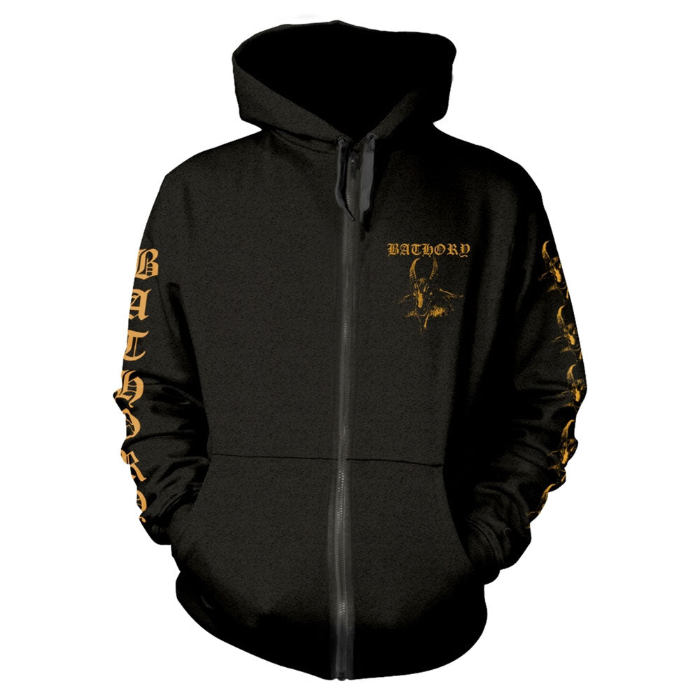 Bathory The Return Zippered Hooded Sweatshirt