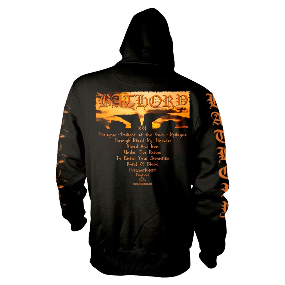 Bathory Twilight Of The Gods Hooded Sweatshirt