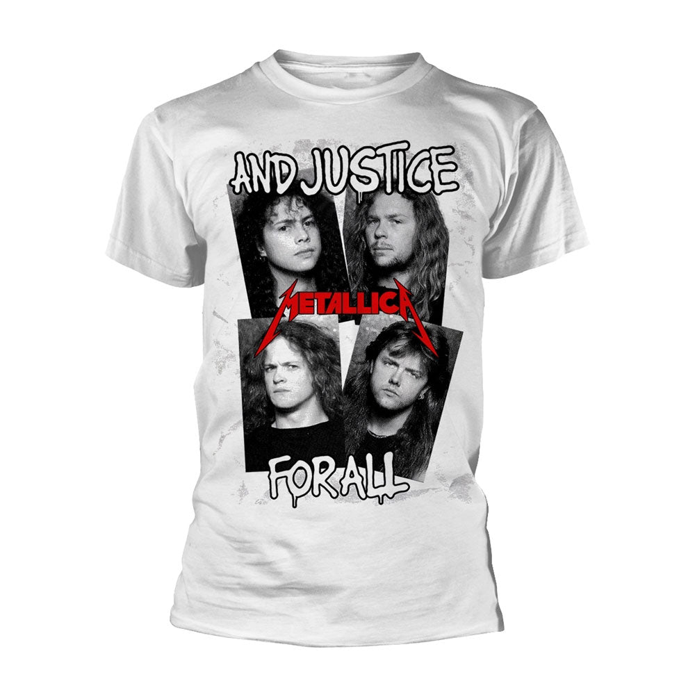Metallica Faces First Four Albums T-shirt 449500 | Rockabilia