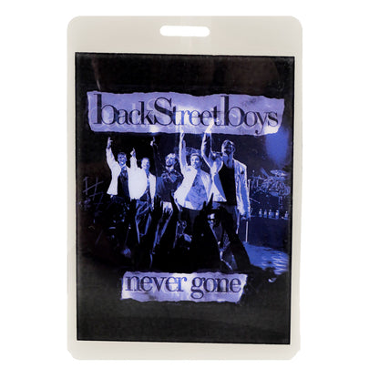 never gone Tour 2005 Laminated Backstage Pass