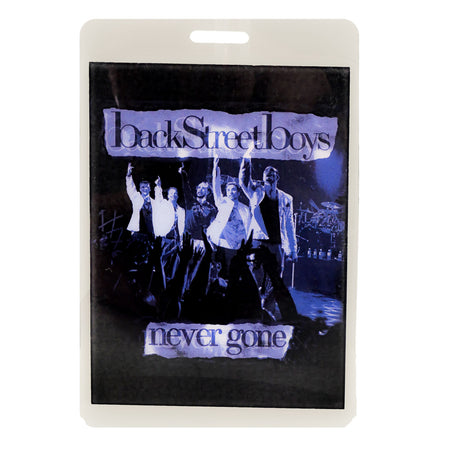 never gone Tour 2005 Laminated Backstage Pass