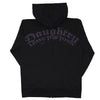 Flourish D Zippered Hooded Sweatshirt