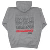 The Second Law Zippered Hooded Sweatshirt