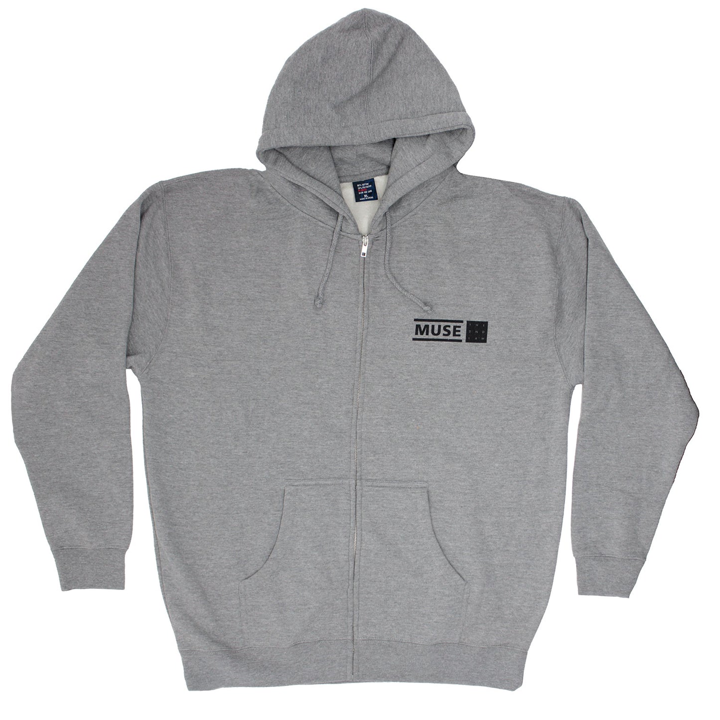 The Second Law Unsustainable Zippered Hooded Sweatshirt
