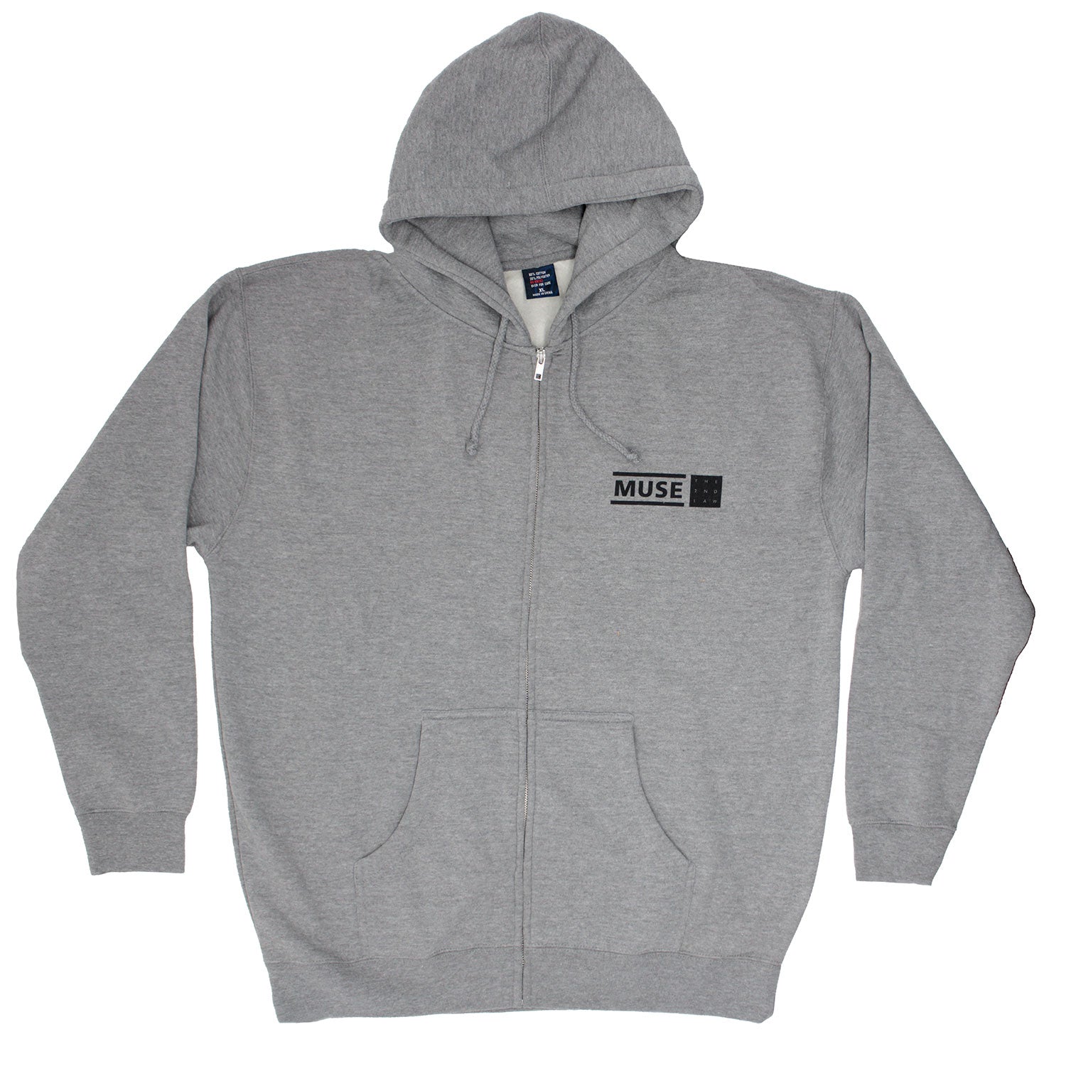 The Second Law Unsustainable Zippered Hooded Sweatshirt