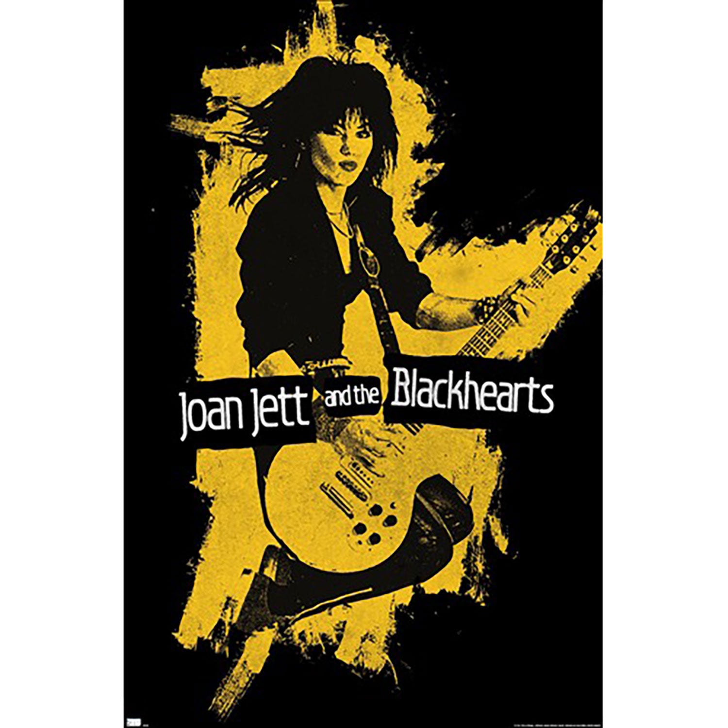 and the Blackhearts - Guitar Domestic Poster