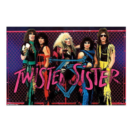 Twisted Sister Group Domestic Poster