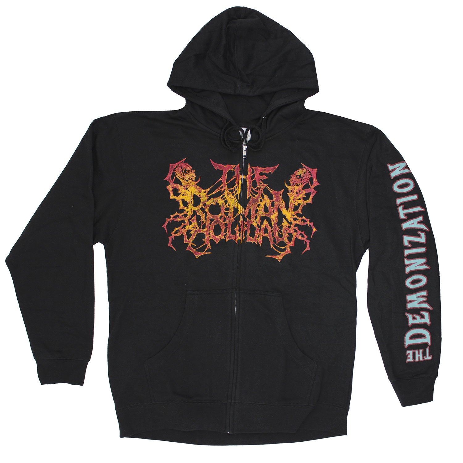 The Roman Candle The Demonization Zippered Hooded Sweatshirt