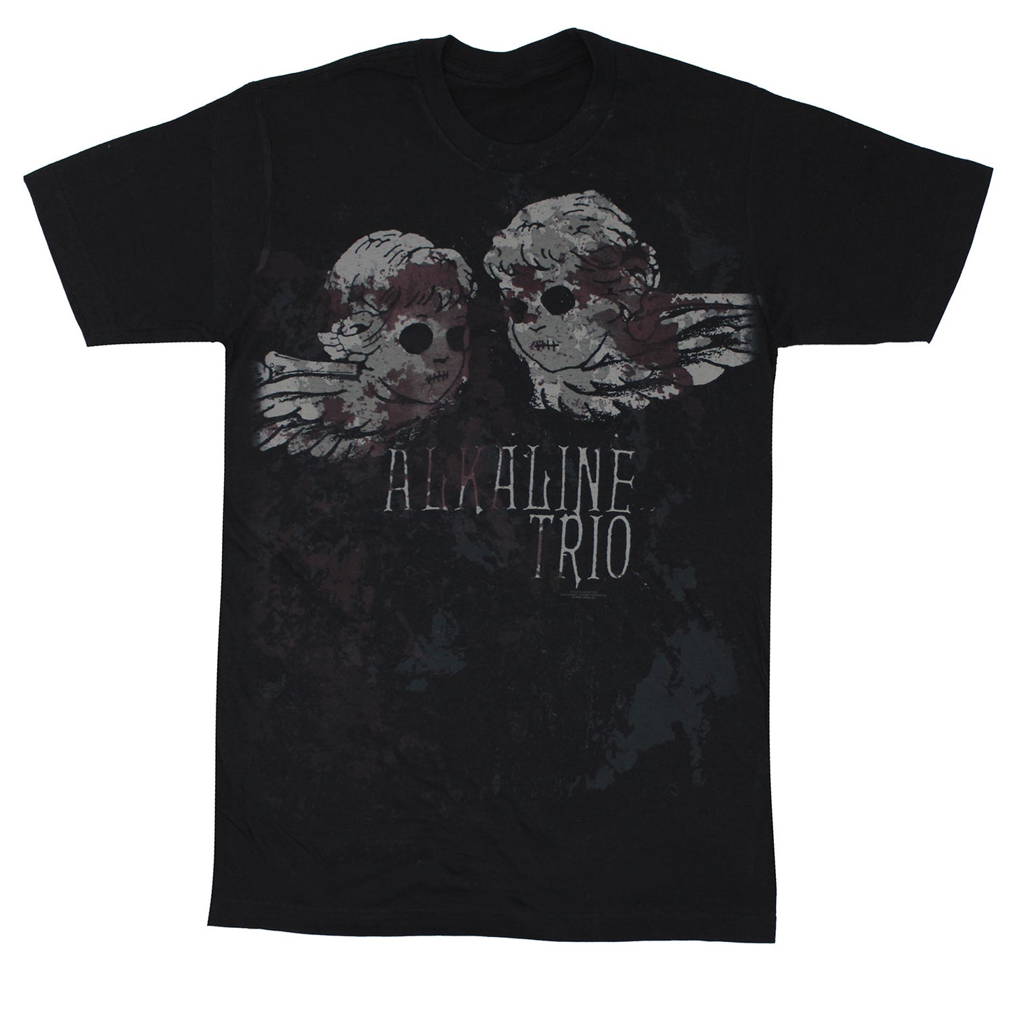 Alkaline Trio Bloody Cherubs Art & Logo Slim Fit Tee T-shirt