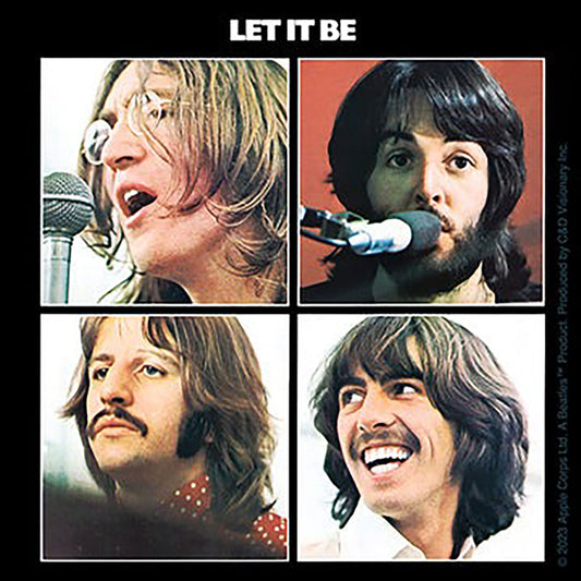 The Beatles Let It Be Sticker