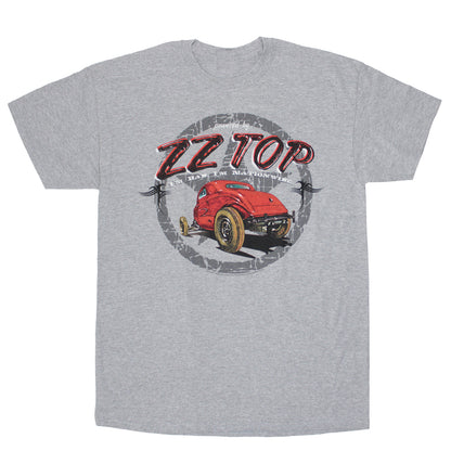 powered by ZZ Top I'm Bad I'm Nationwide Tour 2013 T-shirt