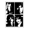 The Beatles Stencil Portraits Sticker