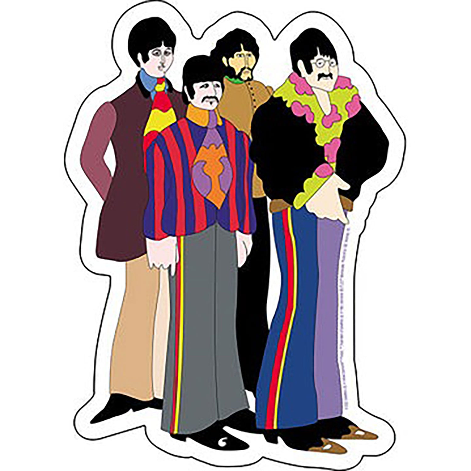 The Beatles Yellow Submarine The Beatles Sticker