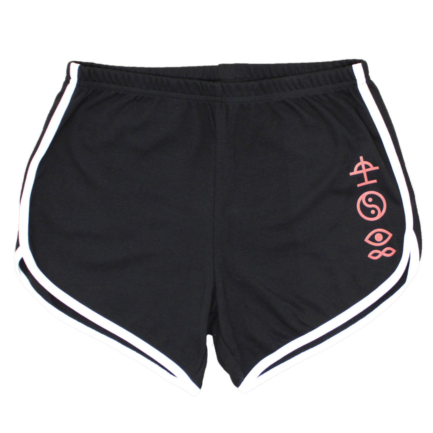 Pink Logo & Symbols (Rockabilia Exclusive) Booty Shorts