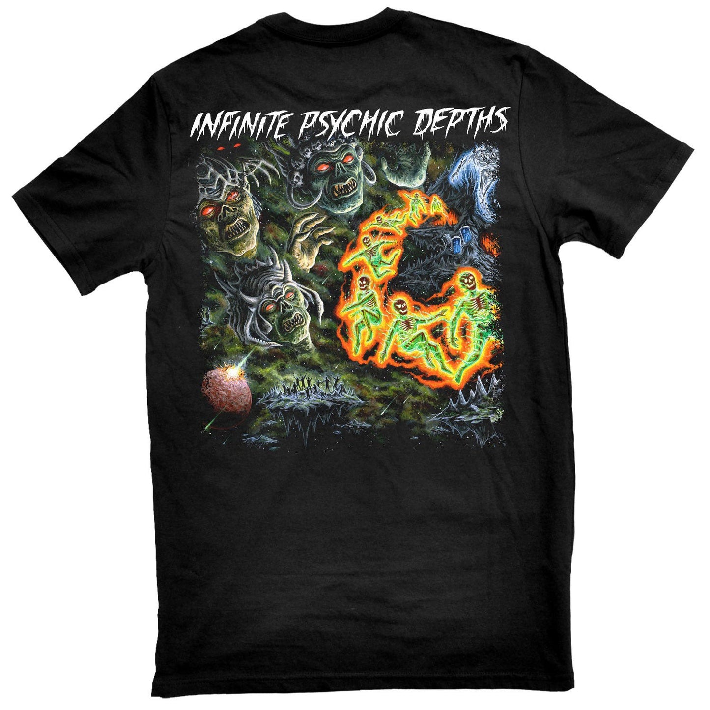 Outer Heaven Infinite Psychic Depths T-shirt