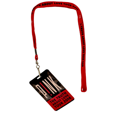 The Truth About Love Tour 2014 N. America Tour Lanyard