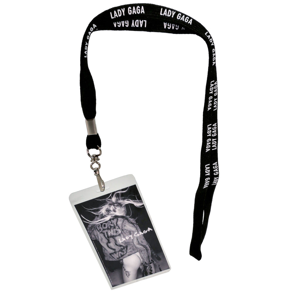 Lady Gaga-Chromatica drink token, VIP outlet Lanyard and Enigma lanyard