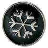 Snowflake Pewter Pin Badge