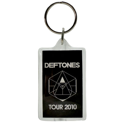 Diamond Eyes Tour 2010 Plastic Key Chain