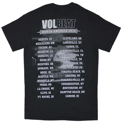 Volbeat Outlaw Gentlemen & Shady Ladies North America 2014 T-shirt