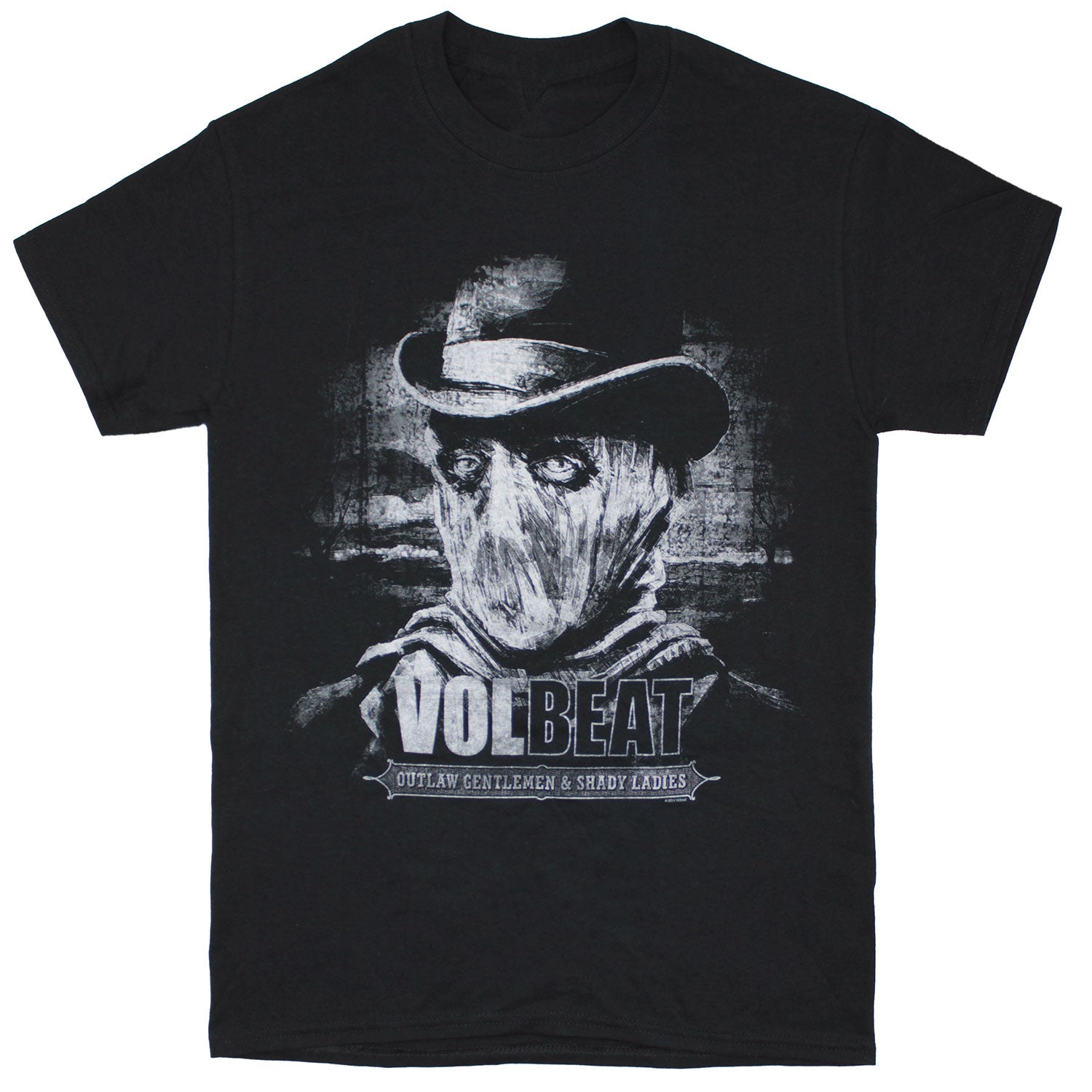 Volbeat Outlaw Gentlemen & Shady Ladies North America 2014 T-shirt