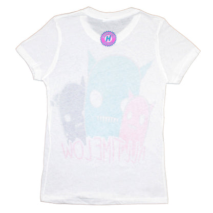 Cartoon Monsters Art Junior Top