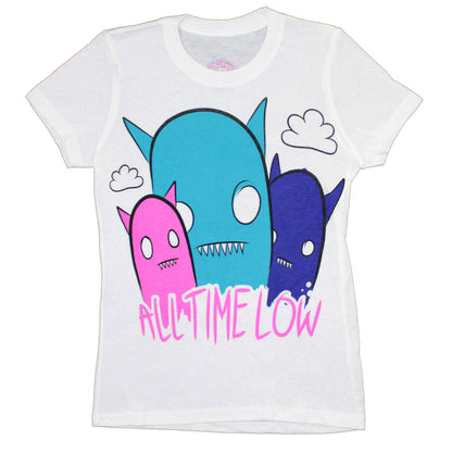 Cartoon Monsters Art Junior Top