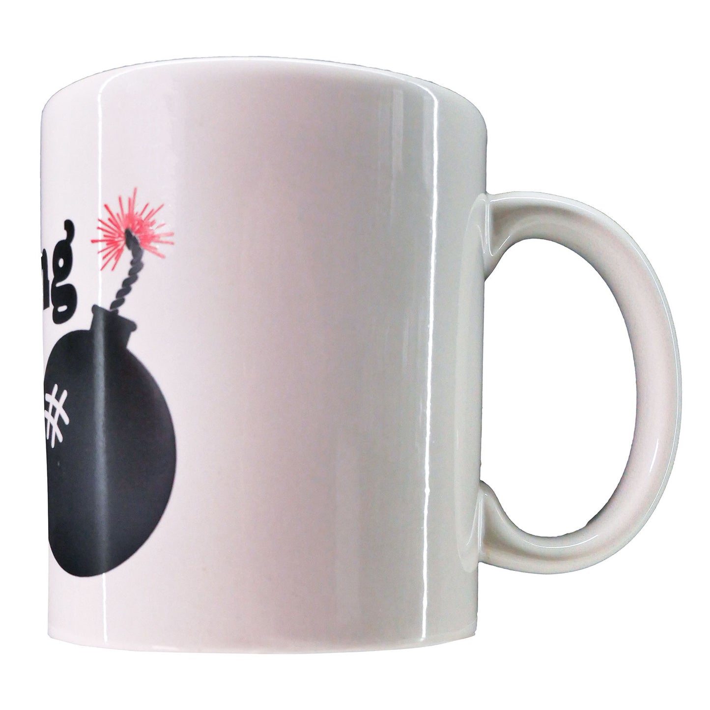 and the Siss Boom Bang Coffee Mug