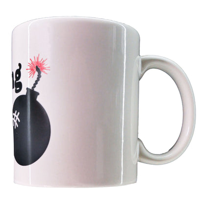 and the Siss Boom Bang Coffee Mug