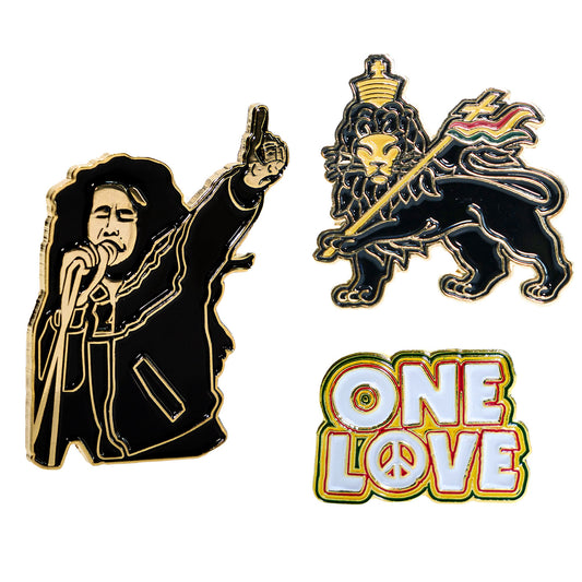 Enamel Pin - Collection One (One Love) Pewter Pin Badge