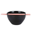 20 oz. Ceramic Ramen Bowl with Chopsticks Kitchenware