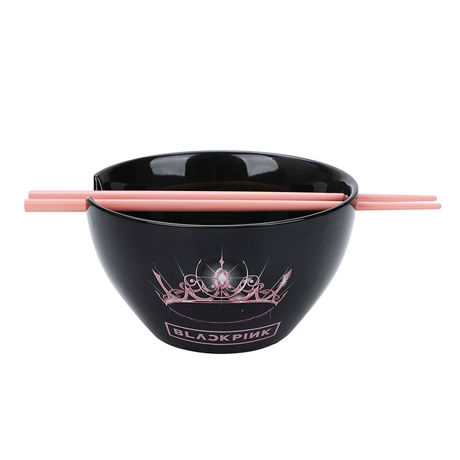 BlackPink 20 oz. Ceramic Ramen Bowl with Chopsticks Kitchenware