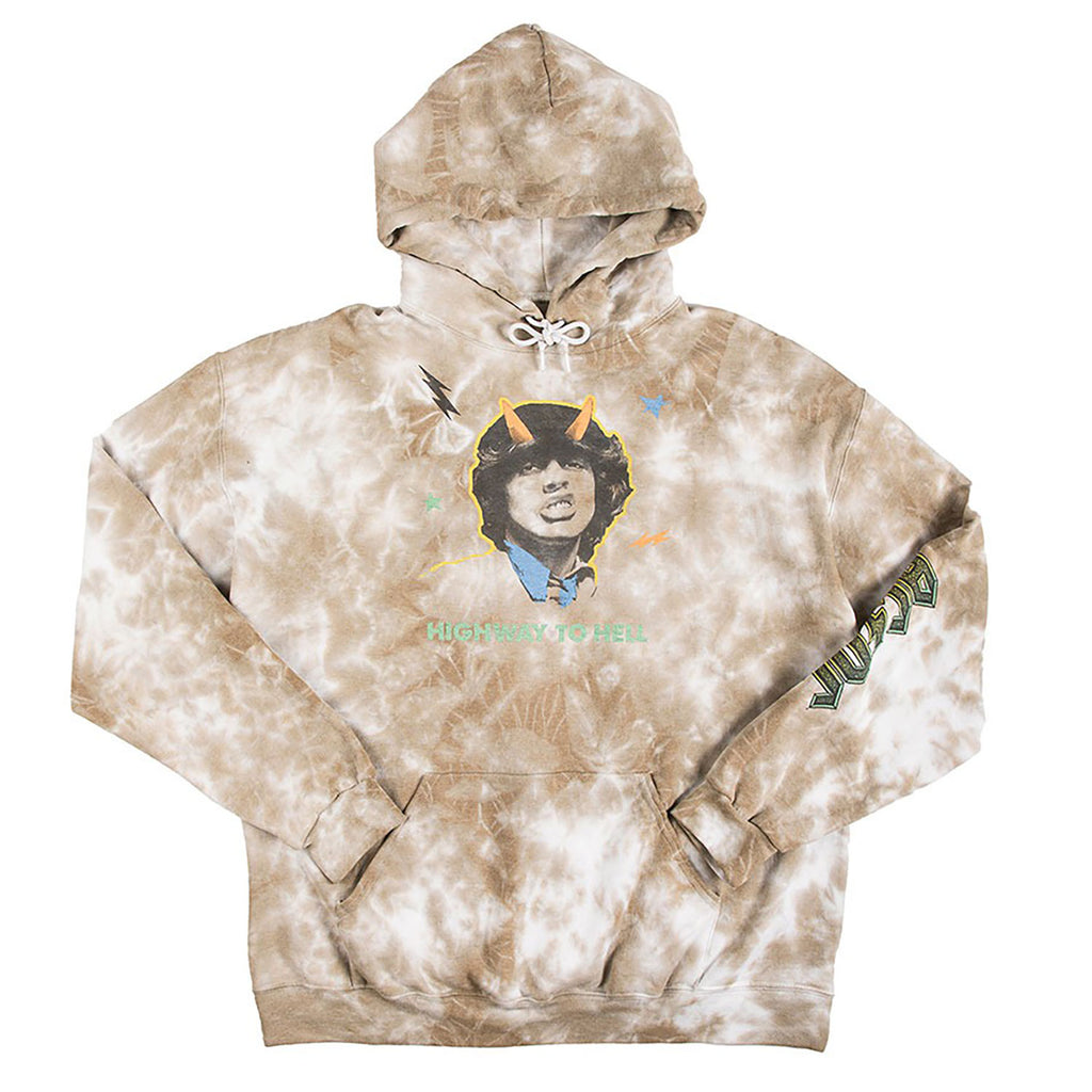 AC/DC Highway to Hell Cloud Wash Hooded Sweatshirt | AC/DC Merch Store