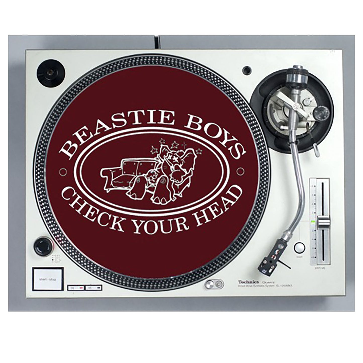 Check Your Head Maroon Slipmat