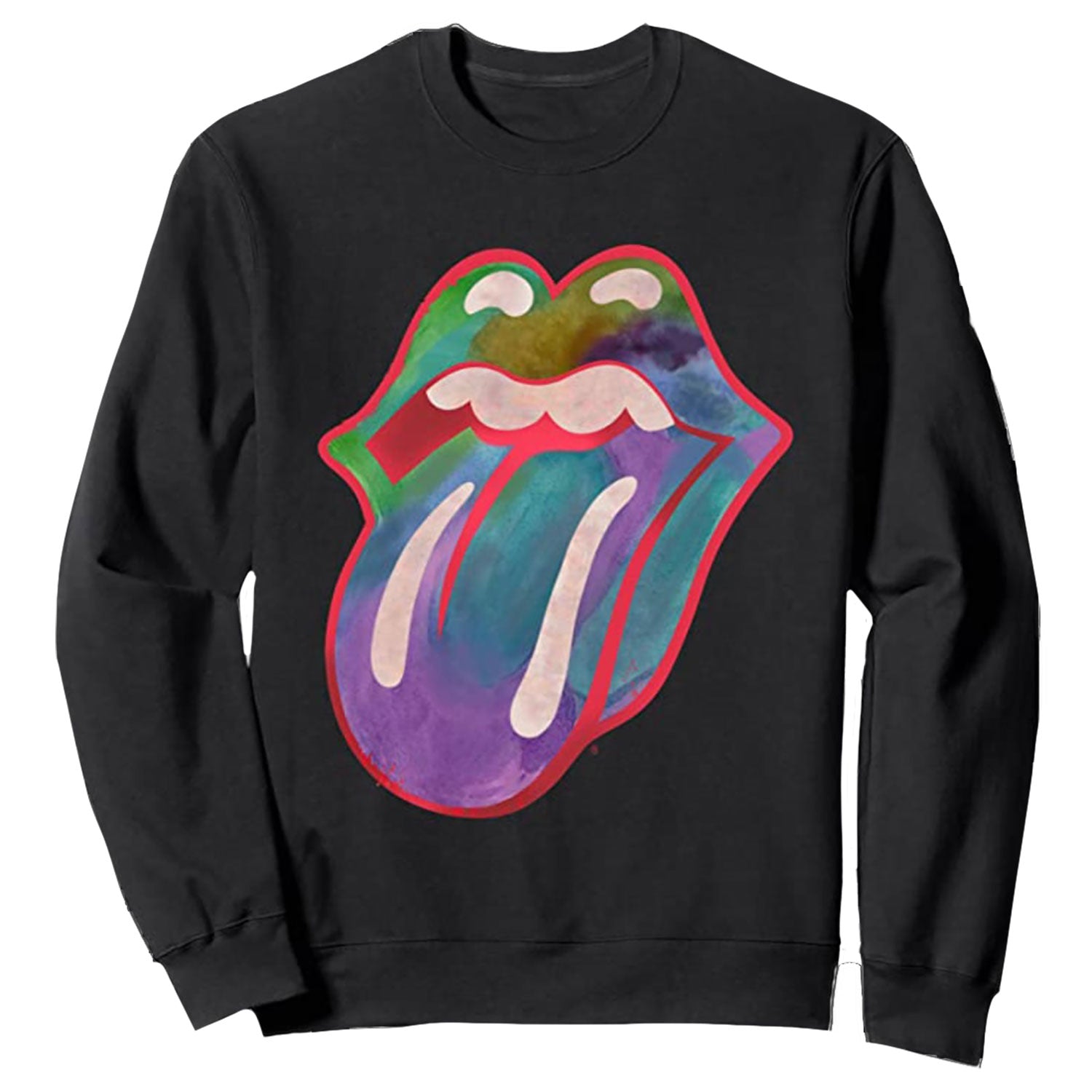 Rolling Stones The Rolling Stones Colors Tongue Logo Sweatshirt Sweatshirt