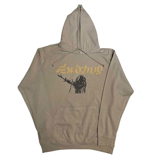Bob Marley Exodus Mic Photo Wailers Tour 77 Hooded Sweatshirt
