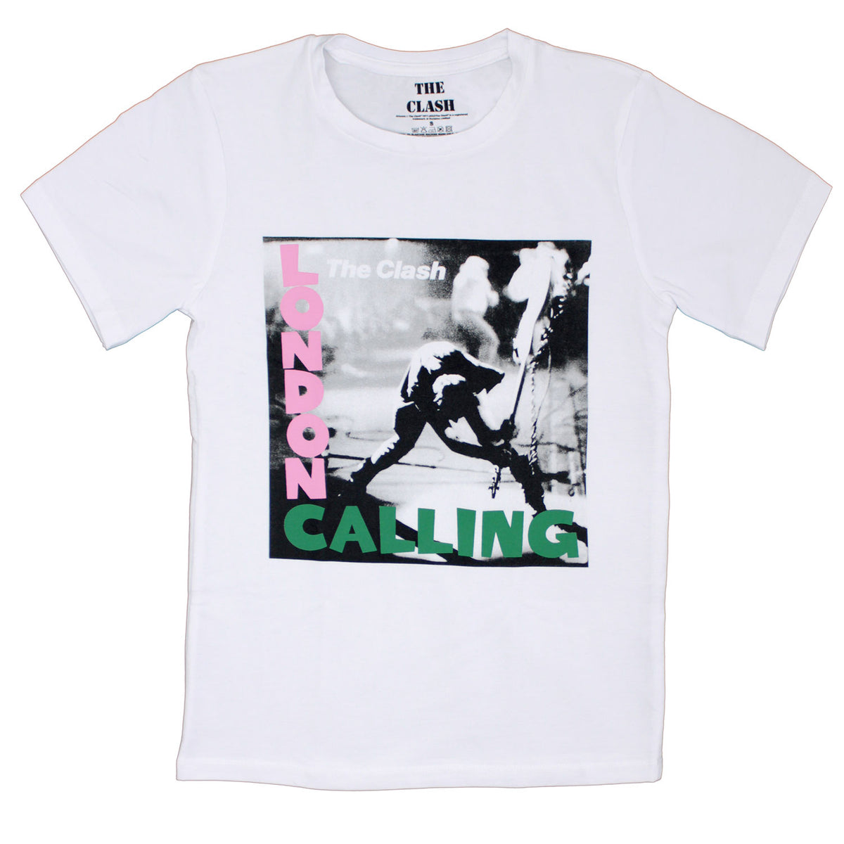 The Clash Ladies T-Shirt: London Calling Junior Top Front
